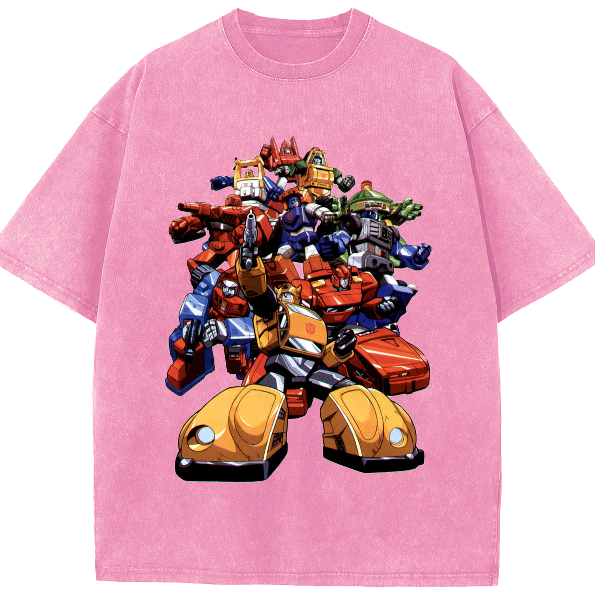 （画像用）  綿100% ヴィンテージ風 半袖Tシャツ（フロントプリント）
